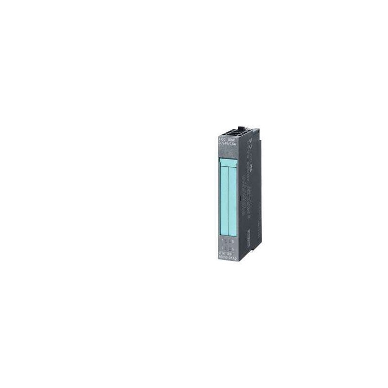 Siemens 6ES7131-4BB01-0AA0 SIMATIC DP, 5 electronic modules for ET 200S, 2 DI Standard 24 V DC, 15 mm width, 5 units per packing unit 1