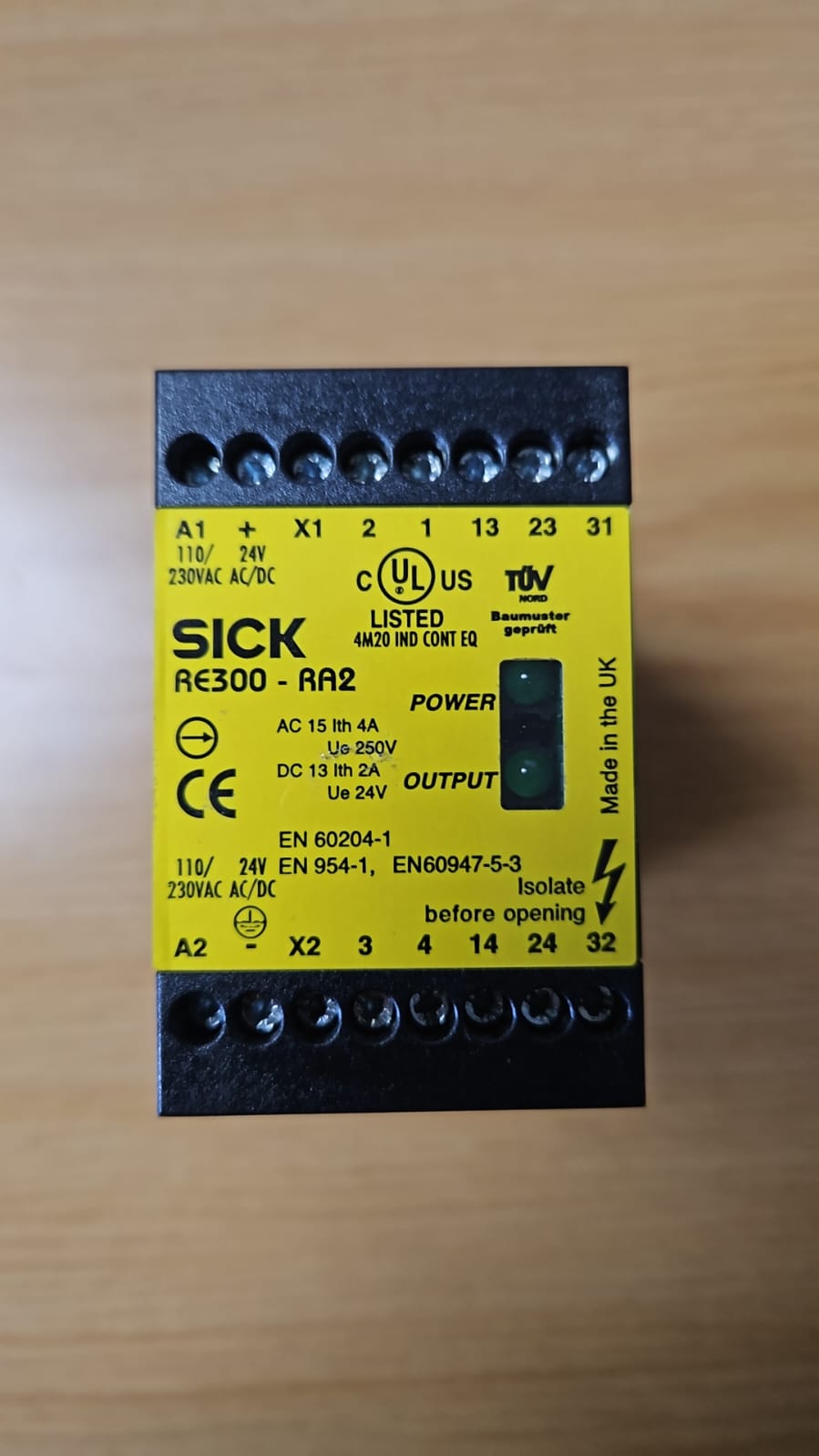 SICK RE300-RA2 - 6025082 Safety Relay 1
