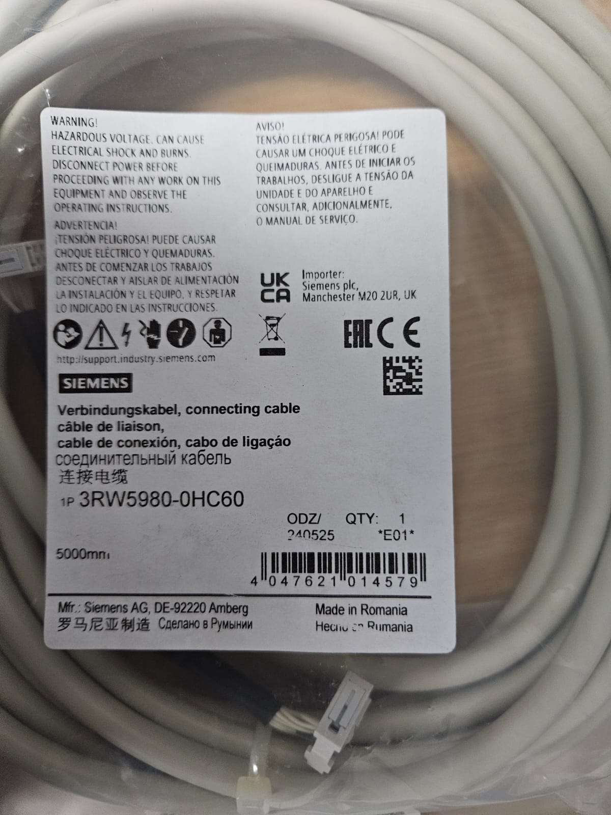 Soft Starter 200-480V 3 Phase 171A - 3RW5056-6TB04 plus accessories 5